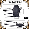 Imitation Leather Boot Cover AJEW-WH20003-14B-2
