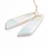 Natural Hemimorphite Pendants X-G-G827-04R-2