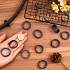 100Pcs Leather with Alloy Waist Belt Keeper Rings FIND-CP0002-45B-3