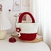 DIY Flower Handbag Knitting Kits for Beginners PW-WGF4BF4-03-1