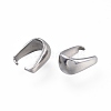 Non-Tarnish 201 Stainless Steel Snap on Bails X-STAS-L232-088P-2