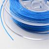 Japanese Eco-Friendly Dyed Flat Elastic Crystal String EW-F005-0.6mm-05-4