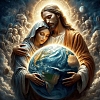 Religion Theme DIY Diamond Painting Kit PW-WGEDB17-13-1