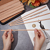 Wood Craft Sticks WOOD-WH0125-11D-3