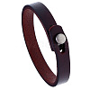 1Pc Punk Retro Ethnic Style Handmade Leather Bracelet Couple Literary Hand Strap Men BJEW-CL0001-02A-1