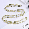 Brass Paperclip Chains MAK-S072-15B-KC-4