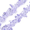 Transparent Glass Beads Strands GLAA-Z009-01G-1