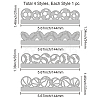 4Pcs 4 Styles Carbon Steel Cutting Dies Stencils DIY-WH0309-760-6