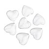 Transparent Glass Heart Cabochons GGLA-R021-20mm-4