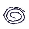 Faceted Glass Beads Strands G-F619-09B-3mm-2
