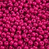 Imitation Jade 3/0 Glass Seed Beads SEED-Z001-A-B04-3