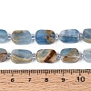 Natural Blue Calcite Beads Strands G-C098-A33-01-5