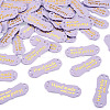 40Pcs PU Leather Craft Label Tags DIY-TADJ0001-22A-2