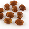 Oval Imitation Gemstone Acrylic Beads OACR-R047-14-1