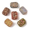Baking Paint Glass Beads DGLA-G004-02C-1