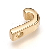 Brass Charms LS-ZIRC-I037-01J-G-2