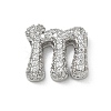 Brass Micro Pave Cubic Zirconia Pendants KK-A300-02P-M-1