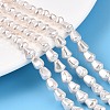 Transparent Spray Painted Glass Beads Strands GLAA-N001-28-1