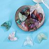 22 Pieces Resin Pendant Phantom Colorful Gradient Fish Tail Pendant Handmade Ear Studs and Earring Accessories(11 styles) JX638A-4