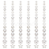 90Pcs 15 Styles Brass Bead Caps KK-PH0012-19A-1