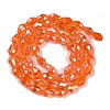 Transparent Electroplate Glass Beads Strands X-EGLA-N013-T10mm-B09-2