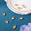 8Pcs Brass Lobster Claw Clasps KK-TA0002-67-4