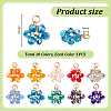 Glass Pendants PALLOY-PH01777-2