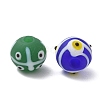 Imitation Nepali-style Handmade Lampwork Beads LA-CBAD538-01-2