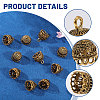 Zinc Alloy Pendant Bails FIND-CA0011-53AG-4