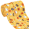 BENECREAT 3Pcs 3 Styles Halloween Theme Printed Polyester Ribbons OCOR-BC0005-42B-1