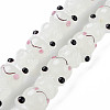 Handmade Bumpy Lampwork Beads Strands LAMP-T007-16C-2