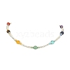 Synthetic & Natural Mixed Gemstone Round Beaded Necklace NJEW-TA00105-2