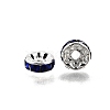 Brass Grade A Rhinestone Spacer Beads RB-A014-Z8mm-05S-3