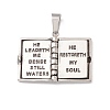 304 Stainless Steel Pendants for Teachers' Day STAS-M299-03AS-4