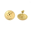 304 Stainless Steel Stud Earrings for Women EJEW-U020-01G-1