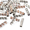 30Pcs 3 Colors Rack Plating Aluminum Beads ALUM-TA0001-04-3