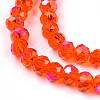 Electroplate Glass Beads Strands EGLA-A034-T4mm-L29-3