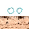 Spray Painted Iron Open Jump Rings IFIN-T017-04C-05-3