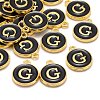 Golden Plated Alloy Charms ENAM-S118-02G-4