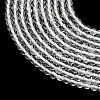 Natural White Topaz Beads Strands X-G-P627-3mm-02-4