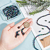 4 Strands Electroplated Glass Beads Strands EGLA-AR0001-20-3