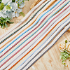 14Pcs 14 Styles Polycotton & Polyester Ribbon OCOR-FH0001-35B-4