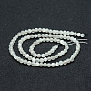 Natural White Moonstone Beads Strands G-P342-02A-4mm-AA-2