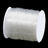 0.8mm Crystal Polyester Threads Transparent Jewelry Bracelet Beading Wire Cords EW-PH0001-0.8mm-02-7