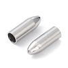 Non-Tarnish 304 Stainless Steel Cord Ends LS-STAS-P327-13P-1