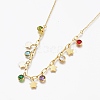 304 Stainless Steel Pendant Necklaces STAS-A049-29-2