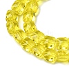 Transparent Glass Beads Strands GLAA-L050-A14-3