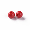 Opaque Acrylic Beads X-MACR-S370-C8mm-A14-2