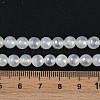 Plating Natural Selenite Beads Strands G-G120-A01-02-5