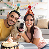 Polyester Dog Bow Ties and Birthday Hat AJEW-DR0001-60-6